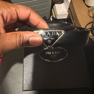 Prada mini belt